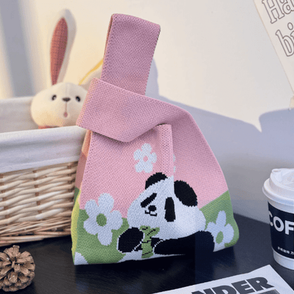 可愛熊貓手挽袋 - RB1512 - 禮品採購 | 紀念品 | 贈品訂造