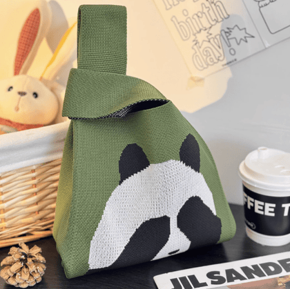 怕醜熊貓手挽袋 - RB1513 - 禮品採購 | 紀念品 | 贈品訂造