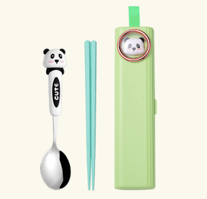 可愛熊貓便攜餐具 - TW - 1019 - 禮品採購 | 紀念品 | 贈品訂造