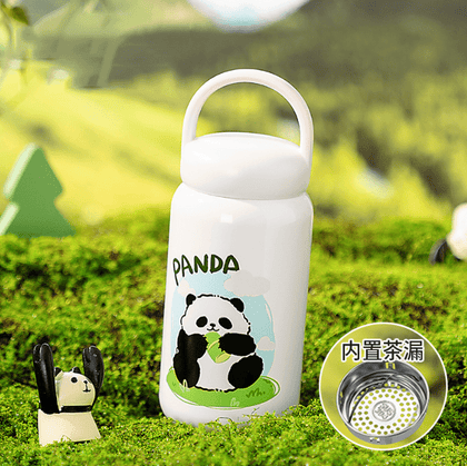 熊貓手提保溫杯 - WB9133 - 禮品採購 | 紀念品 | 贈品訂造