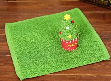 聖誕樹造型毛巾-HP5229 - Perfect Gift禮品公司